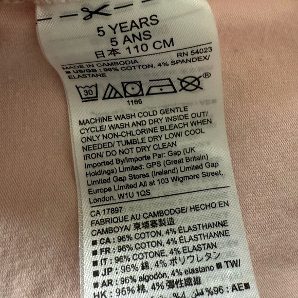 GAP Cream and Blue polkadot Toddler Dress 2 piece Bundle size 5 - Picture 8 of 9